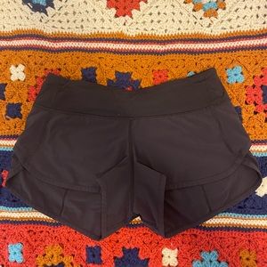 Black lululemon Speed Ups